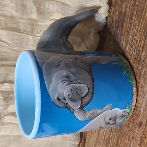Vintage Manatee 3D Coffee Mug 1992